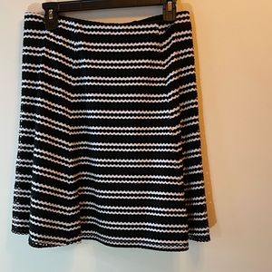 Black and White Skirt